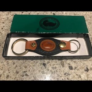 NWT Vintage D&B key chain with original box